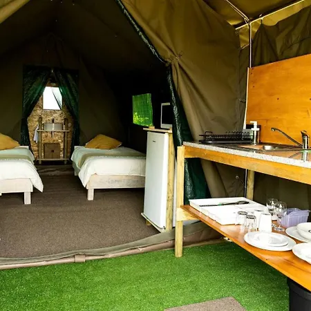 Scenic Safari Glamping Escape With Cavado River Views Near Peneda-geres In Ventosa, Portugal