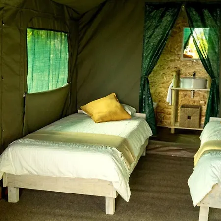 Scenic Safari Glamping Escape With Cavado River Views Near Peneda-geres In Ventosa, Portugal *